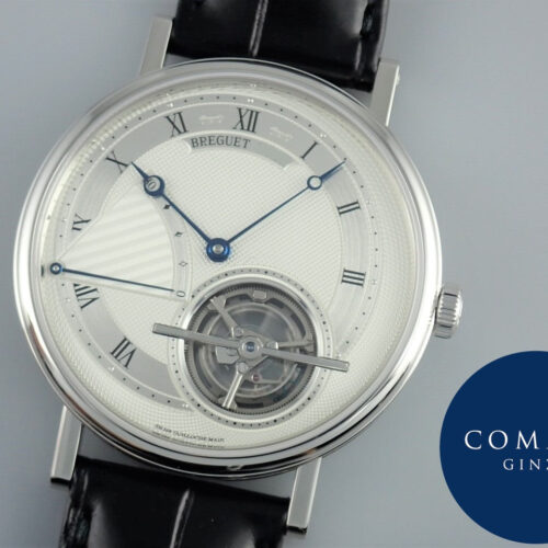 ブレゲ トゥールビヨン Ref.5377PT/12/9WU シルバー文字盤 未使用 breguet 商品画像1