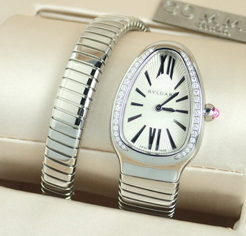 ブルガリ セルペンティ Ref.SP35C6SDS.1T シルバーオパライン文字盤 美品 bvlgari-2 商品画像1