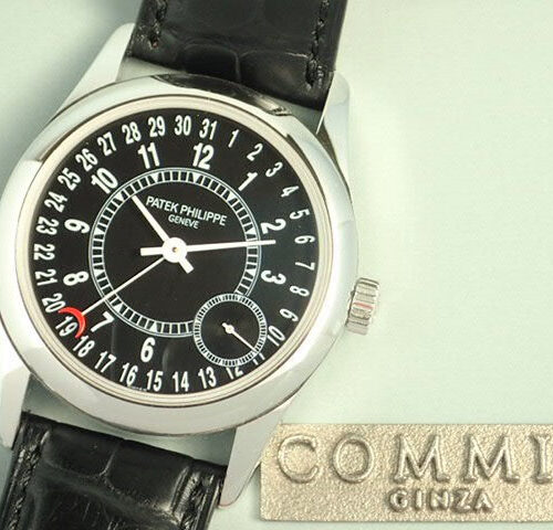 パテックフィリップ カラトラバ Ref.6000G-001 ブラック文字盤 中古 calatrava-11 商品画像1
