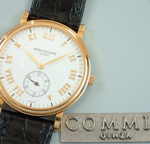 パテックフィリップ カラトラバ Ref.5022J-011 ホワイトギョーシェ文字盤 中古 calatrava-13 商品画像1