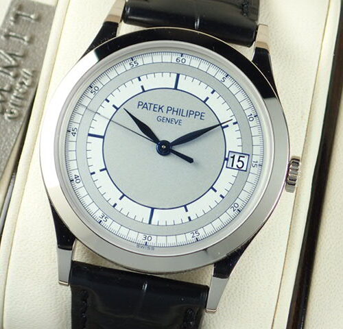 パテックフィリップ カラトラバ Ref.5296G シルバー文字盤 中古 calatrava-16 商品画像1
