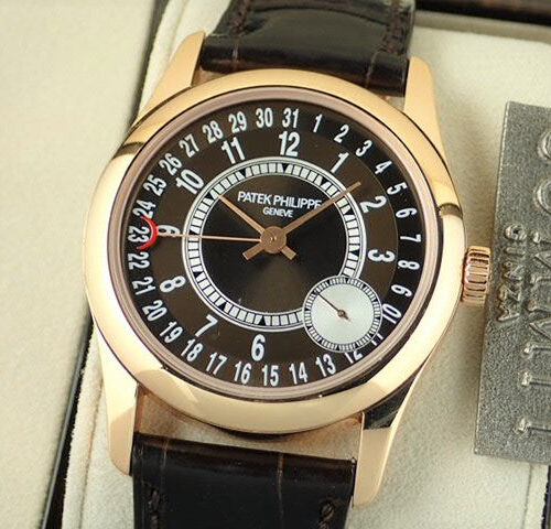 パテックフィリップ カラトラバ Ref.6000R-001 ブラウン文字盤 中古 calatrava-19 商品画像1