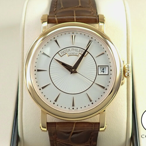 パテックフィリップ カラトラバ オフィサー Ref.5153R-001 ローズゴールド シルバー文字盤 商品画像1