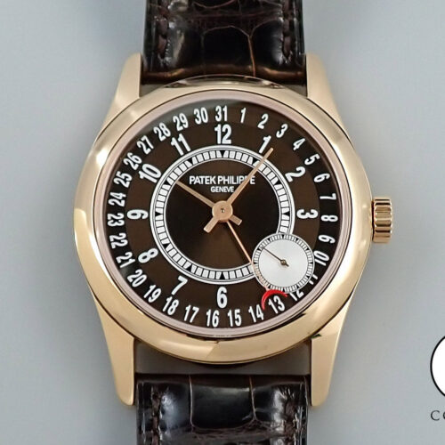 パテックフィリップ カラトラバ Ref.6000R-001 ローズゴールド ブラウン文字盤 商品画像1