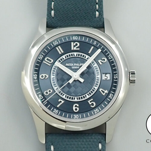 パテックフィリップ カラトラバ Ref.6007A-001 ステンレススチール グレーブルー文字盤 商品画像1