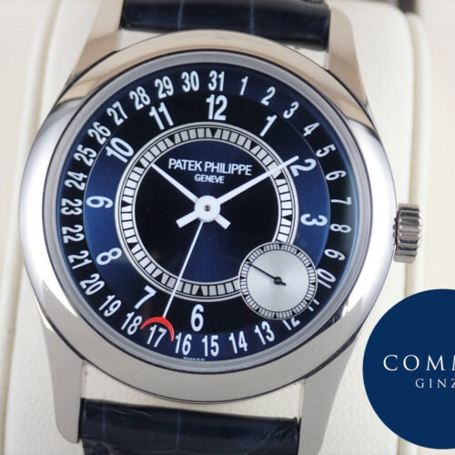 パテックフィリップ カラトラバ Ref.6000G-012 ブルー文字盤 中古 calatrava-33 商品画像1