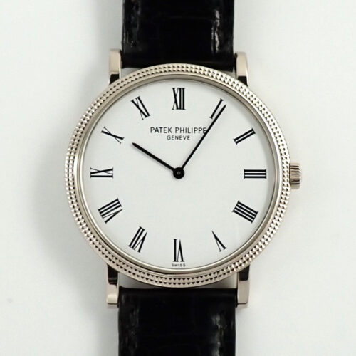 パテックフィリップ カラトラバ Ref.5120G-001 ホワイトゴールド ホワイト文字盤 中古 VUU2Y494 商品画像1