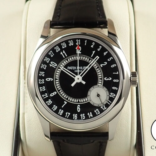 パテックフィリップ カラトラバ Ref.6006G-001 ホワイトゴールド ブラック文字盤 商品画像1