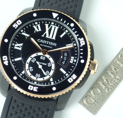 カルティエ カリブル Ref.W2CA0004 ブラック文字盤 中古 calibre 商品画像1
