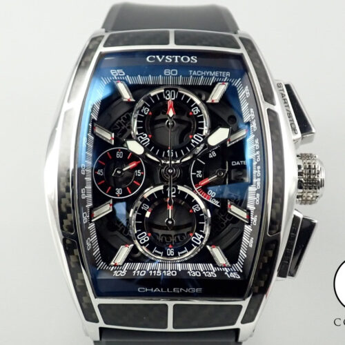 クストス チャレンジ クロノ カーボン Ref.CVT-CHR2-CARBON スケルトン文字盤 中古 KL6VZJVF 商品画像1