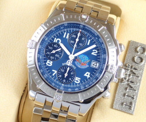 ブライトリング クロノマット Ref.A140CBIPAS ブルー文字盤 中古 chrono-mat 商品画像1