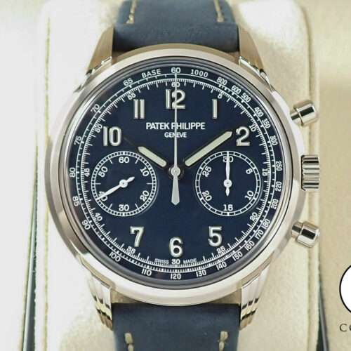 パテックフィリップ コンプリケーション クロノグラフ Ref.5172G-001 ホワイトゴールド ブルー文字盤 商品画像1