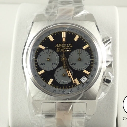 ゼニス クロノマスター リバイバル ルパン三世 50th Anniversary Edition Ref.95.L384-2.400/27.M384 ブラック文字盤 未使用 2T90P081 商品画像1