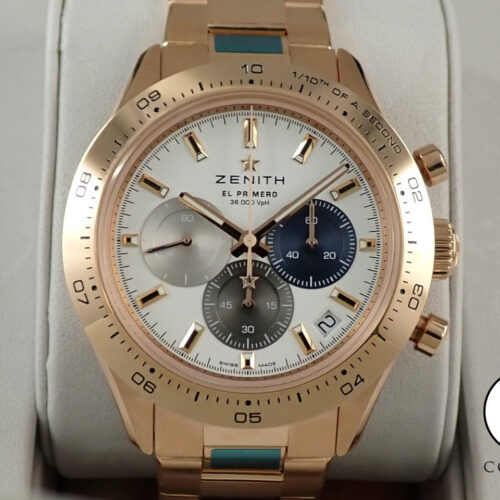 ゼニス クロノマスター スポーツ Ref.18.3101.3600/69.M3100 ホワイト文字盤 未使用 22L5VKYY 商品画像1