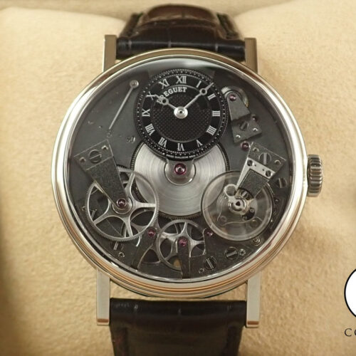 ブレゲ トラディション Ref.7027BB/G9/9V6 グレー(スケルトン)文字盤 美品 T6K0LLUV 商品画像1