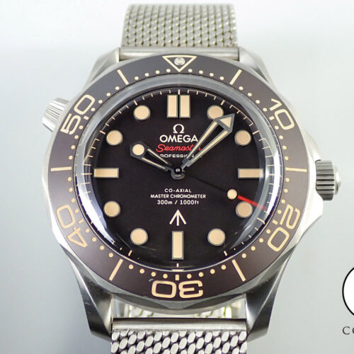 オメガ シーマスター ダイバー 300M コーアクシャル マスター クロノメーター 42MM Ref.210.90.42.20.01.001 ブラウン文字盤 中古 1UTL2Y41 商品画像1