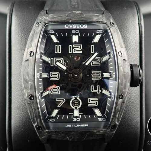クストス チャレンジ ジェットライナー カーボン Ref.CVT-JET2-SL FGDC スケルトン文字盤 美品 Z4677368 商品画像1