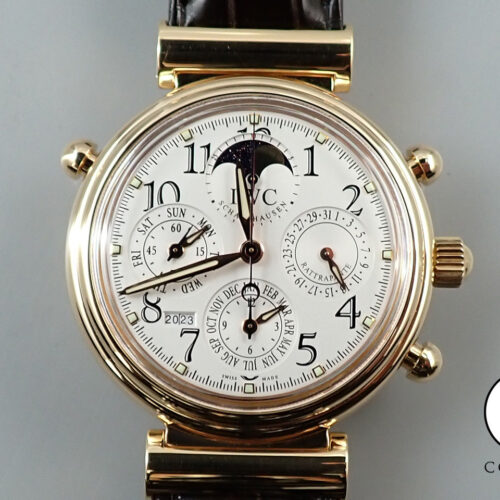 IWC ダ ヴィンチ パーペチュアルカレンダー クロノグラフ ラトラパンテ Ref.3754-003 ホワイト文字盤 中古 KF552710 商品画像1