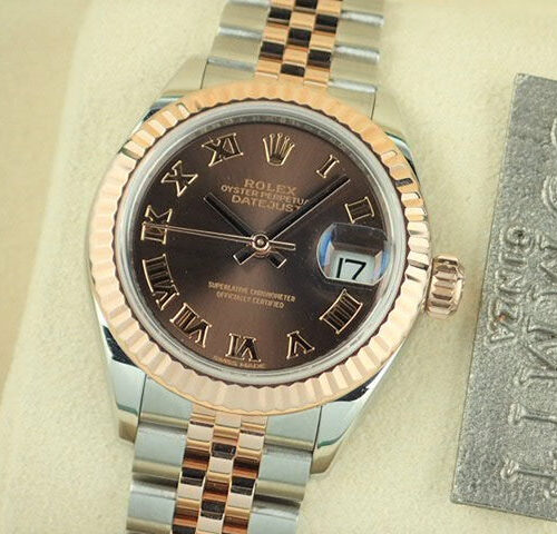 ロレックス デイトジャスト Ref.279171 チョコレート ローマンインデックス文字盤 中古 datejust-102 ジュビリーブレスレット 商品画像1