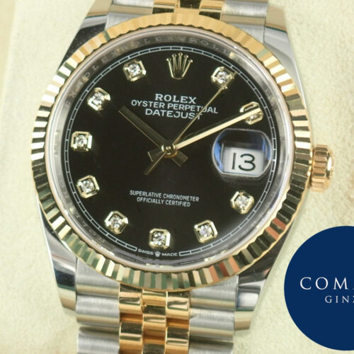 ロレックス デイトジャスト Ref.126233G ブラック文字盤 美品 datejust-136 ジュビリーブレスレット 商品画像1