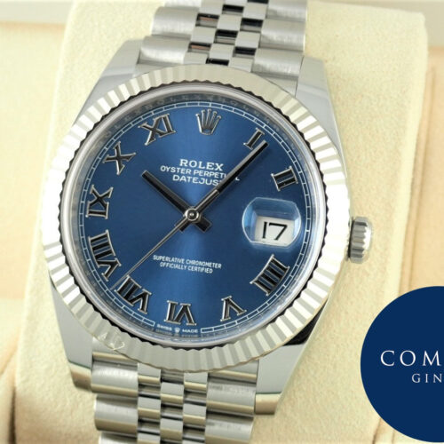 ロレックス デイトジャスト Ref.126334 ブルーローマン文字盤 未使用 datejust-149 ジュビリーブレスレット 商品画像1
