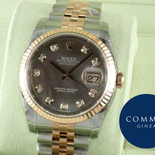 ロレックス デイトジャスト Ref.116231NG シェル文字盤 中古 datejust-176 ジュビリーブレスレット 商品画像1
