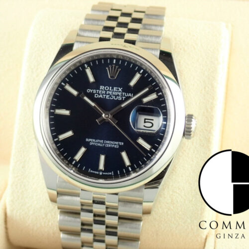 ロレックス デイトジャスト Ref.126200 ブルー文字盤 中古 datejust-178 ジュビリーブレスレット 商品画像1