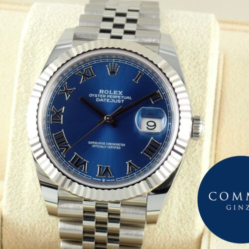 ロレックス デイトジャスト Ref.126334 ブルーローマン文字盤 中古 datejust-181 ジュビリーブレスレット 商品画像1