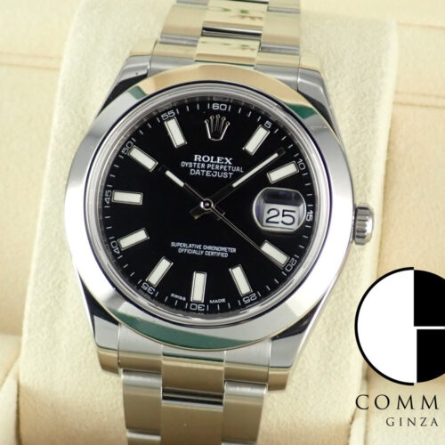 ロレックス デイトジャストII Ref.116300 ブラック文字盤 中古 datejust-182 商品画像1