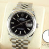 ロレックス デイトジャスト Ref.126200 ブラックバー文字盤 中古 datejust-188 ジュビリーブレスレット 商品画像1