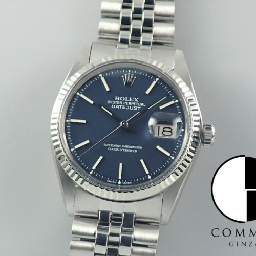 ロレックス デイトジャスト Ref.1601/4 ネイビー文字盤 中古 datejust-189 ジュビリーブレスレット 商品画像1