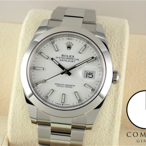 ロレックス デイトジャスト Ref.126300 ホワイト文字盤 美品 datejust-190 商品画像1