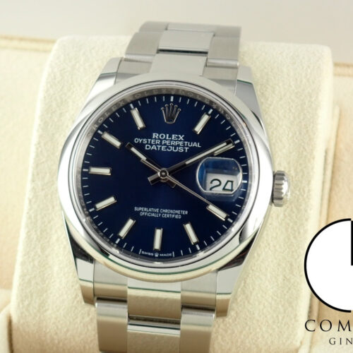 ロレックス デイトジャスト Ref.126200 ブルー文字盤 美品 datejust-191 商品画像1