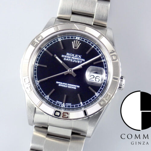 ロレックス デイトジャスト Ref.16264 ブラック文字盤 中古 datejust-192 商品画像1