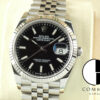 ロレックス デイトジャスト Ref.126234 ブラック文字盤 中古 datejust-206 ジュビリーブレスレット 商品画像1