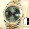 ロレックス デイトジャスト36 Ref.126203 オリーブグリーン文字盤 中古 datejust-225 ジュビリーブレスレット 商品画像1