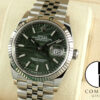 ロレックス デイトジャスト36 Ref.126234 オリーブグリーンパームモチーフ文字盤 未使用 datejust-230 ジュビリーブレスレット 商品画像1