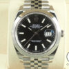 ロレックス デイトジャスト41 Ref.126300 ステンレススチール ブラック文字盤 中古 R0D703O2 ジュビリーブレスレット 商品画像1
