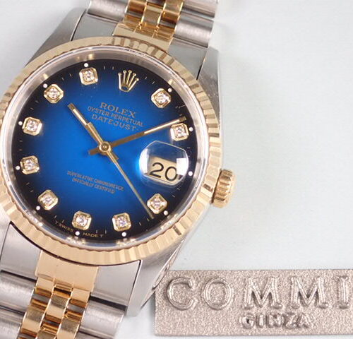 ロレックス デイトジャスト Ref.16233 ブルーグラデーション文字盤 中古 datejust-31 ジュビリーブレスレット 商品画像1