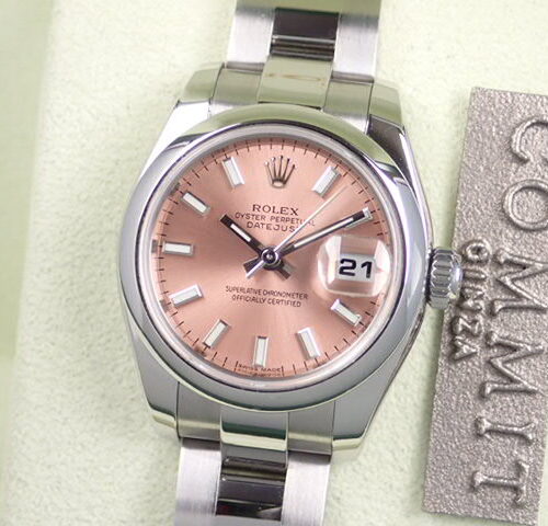 ロレックス デイトジャスト Ref.179160 ピンクバーインデックス文字盤 中古 datejust-32 商品画像1