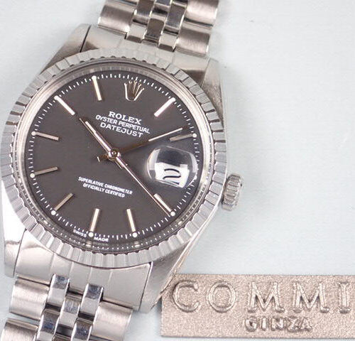 ロレックス デイトジャスト Ref.1603 ブラック文字盤 中古 datejust-42 ジュビリーブレスレット 商品画像1