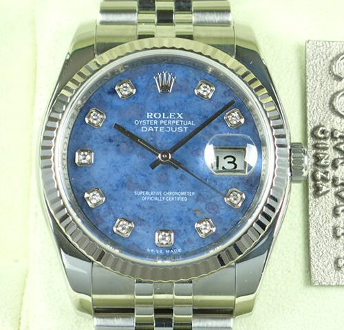 ロレックス デイトジャスト Ref.116234 ソーダライト文字盤 中古 datejust-49 ジュビリーブレスレット 商品画像1