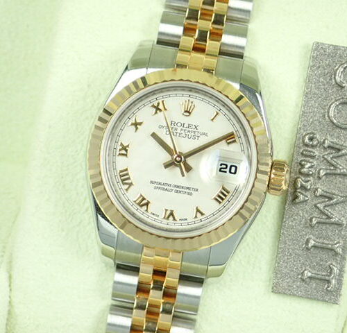 ロレックス デイトジャスト Ref.179173 ピラミッドローマン文字盤 中古 datejust-51 ジュビリーブレスレット 商品画像1