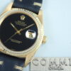 ロレックス デイトジャスト Ref.16018 オニキス文字盤 中古 datejust-58 革ベルト 商品画像1