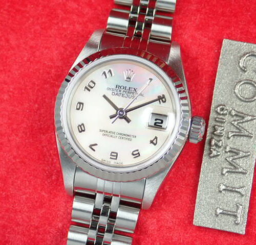 ロレックス デイトジャスト Ref.79174NA シェルアラビア文字盤 中古 datejust-62 ジュビリーブレスレット 商品画像1