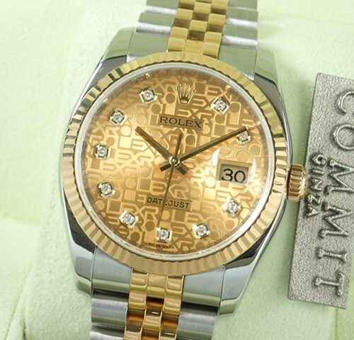 ロレックス デイトジャスト Ref.116233 コンピューターダイヤル文字盤 中古 datejust-66 ジュビリーブレスレット 商品画像1