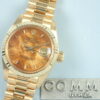 ロレックス デイトジャスト Ref.6917/8 ウォルナットダイヤル文字盤 中古 datejust-69 プレジデントブレスレット 商品画像1