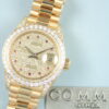 ロレックス デイトジャスト Ref.69158 パヴェダイヤ文字盤 中古 datejust-70 プレジデントブレスレット 商品画像1