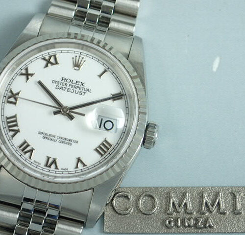 ロレックス デイトジャスト Ref.16234 ホワイト文字盤 中古 datejust-74 ジュビリーブレスレット 商品画像1