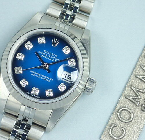 ロレックス デイトジャスト Ref.79174 ブルーグラデーション文字盤 美品 datejust-81 ジュビリーブレスレット 商品画像1